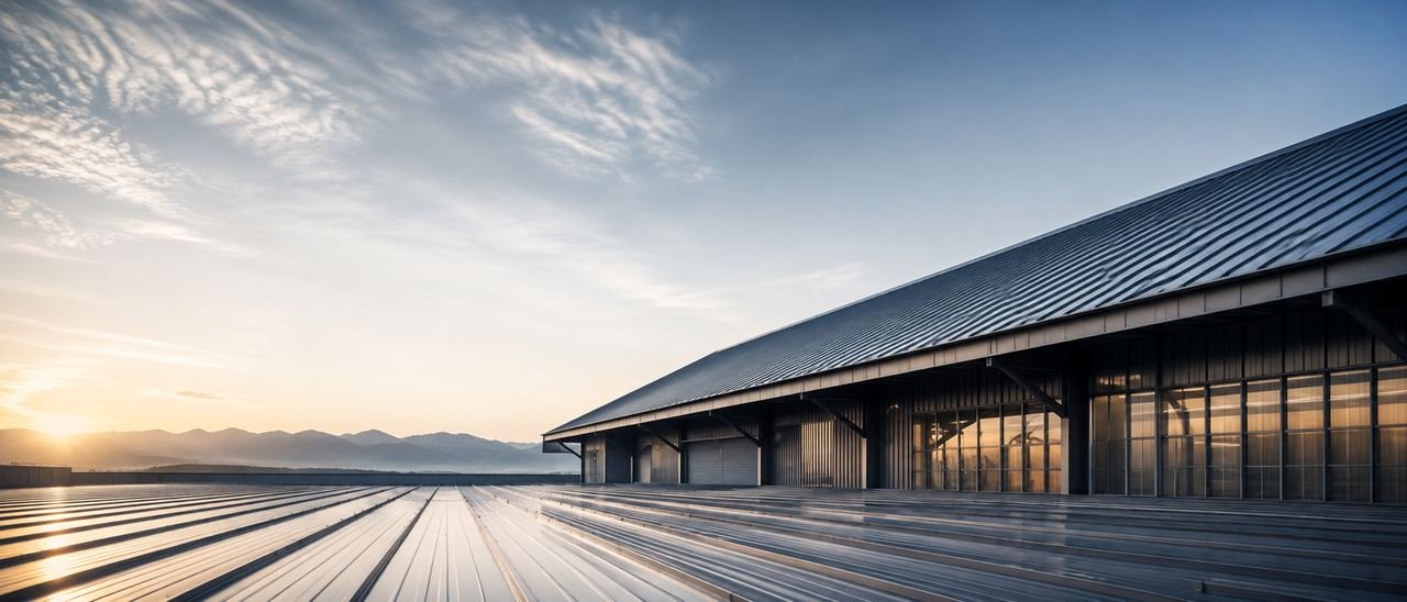 Modern prefabrik çelik yapı